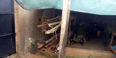 Workshop and materials storage